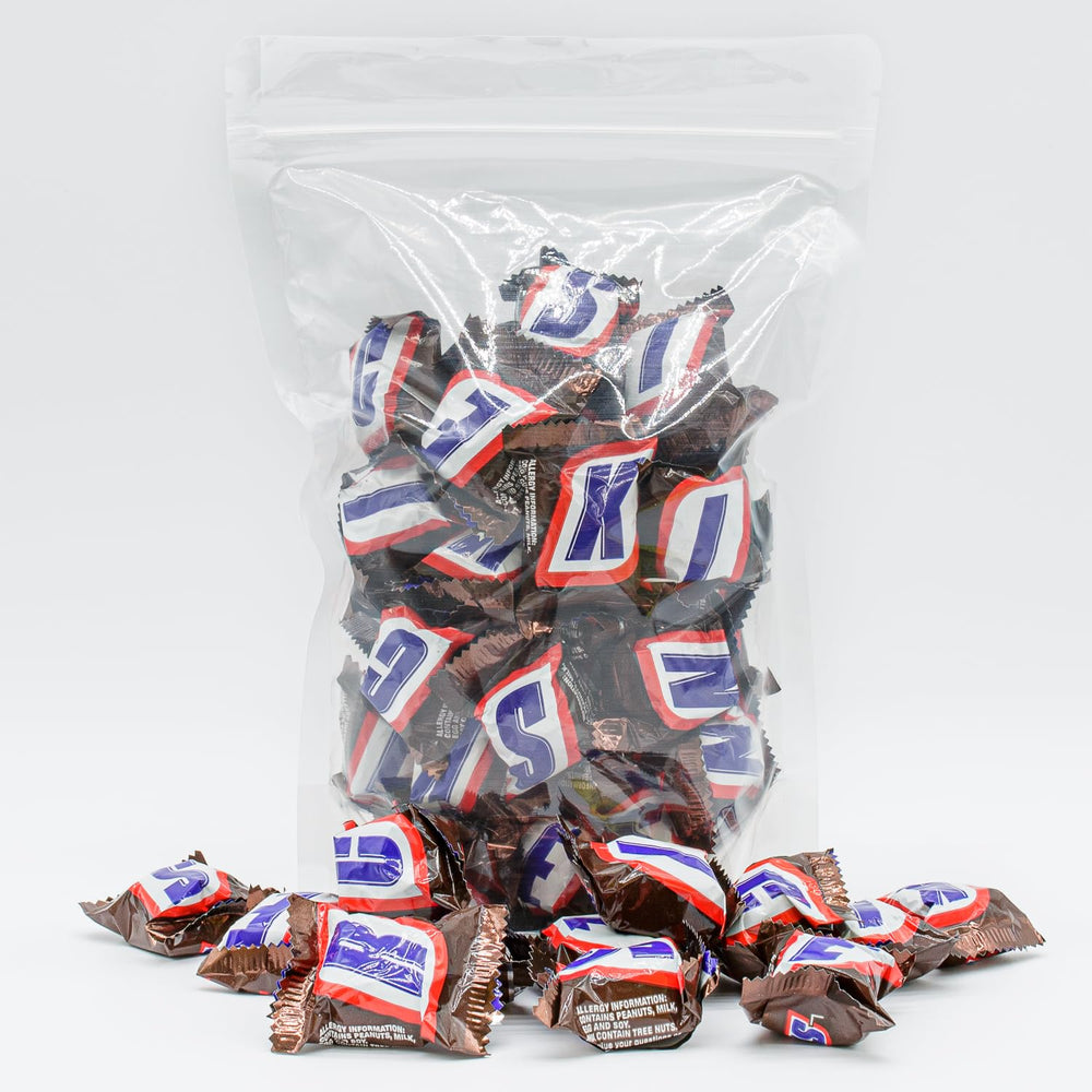 Donty-Tonty resealable bag keeps candies fresh during transit and storage.