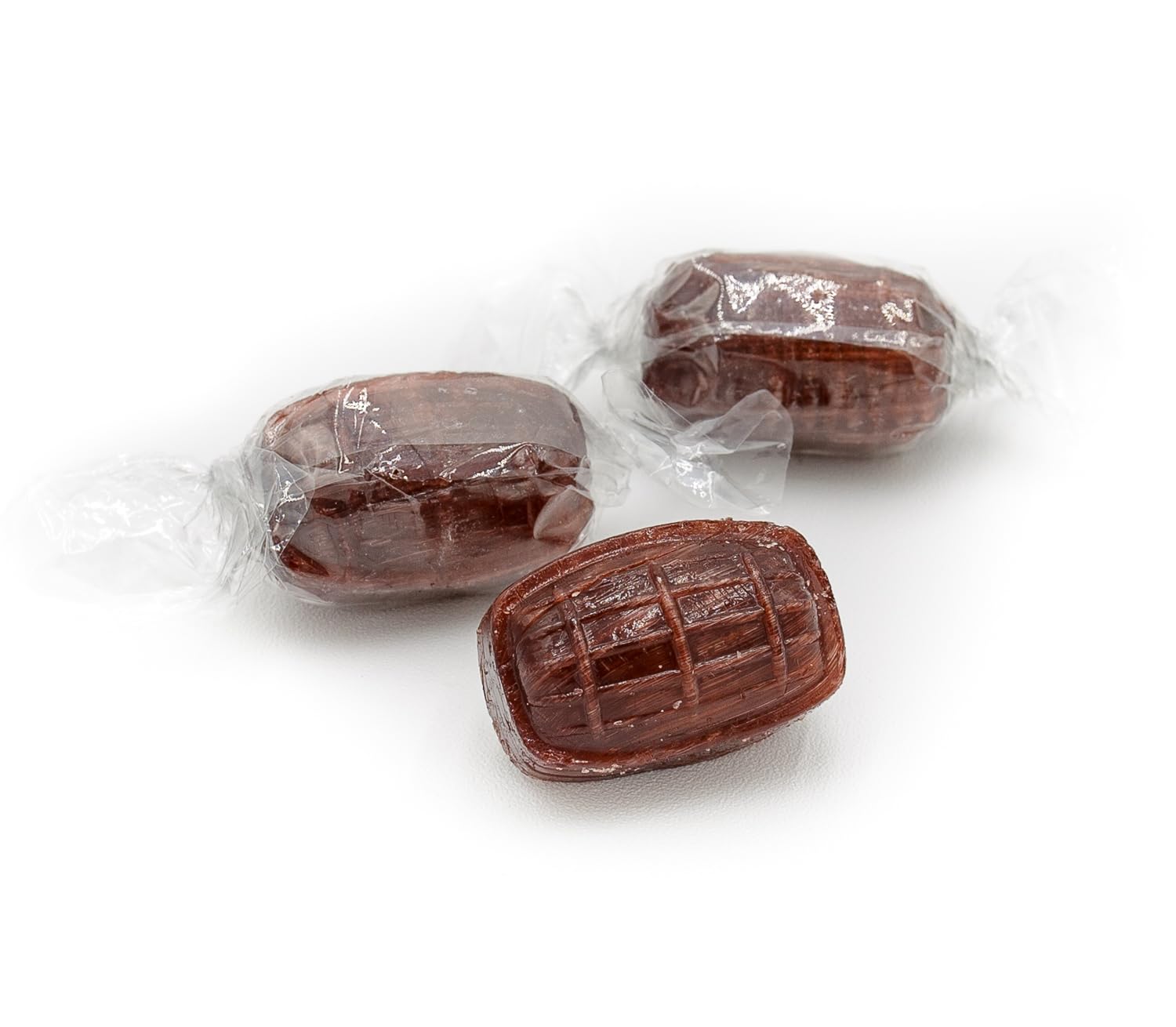 Donty-Tonty Root Beer Barrels candy tray-ready presentation