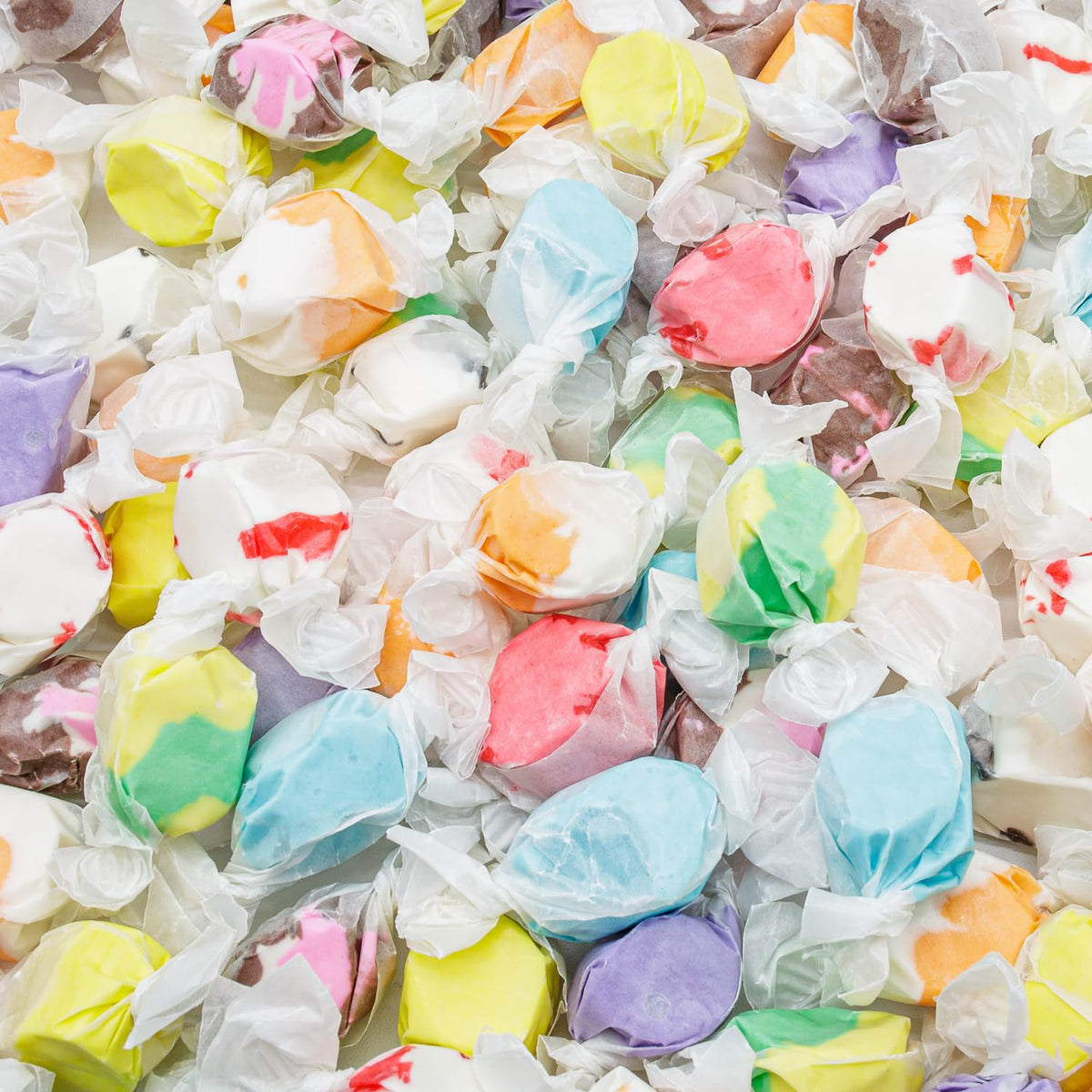 Donty-Tonty salt water taffy 8 oz bag with assorted flavors, ideal for sharing