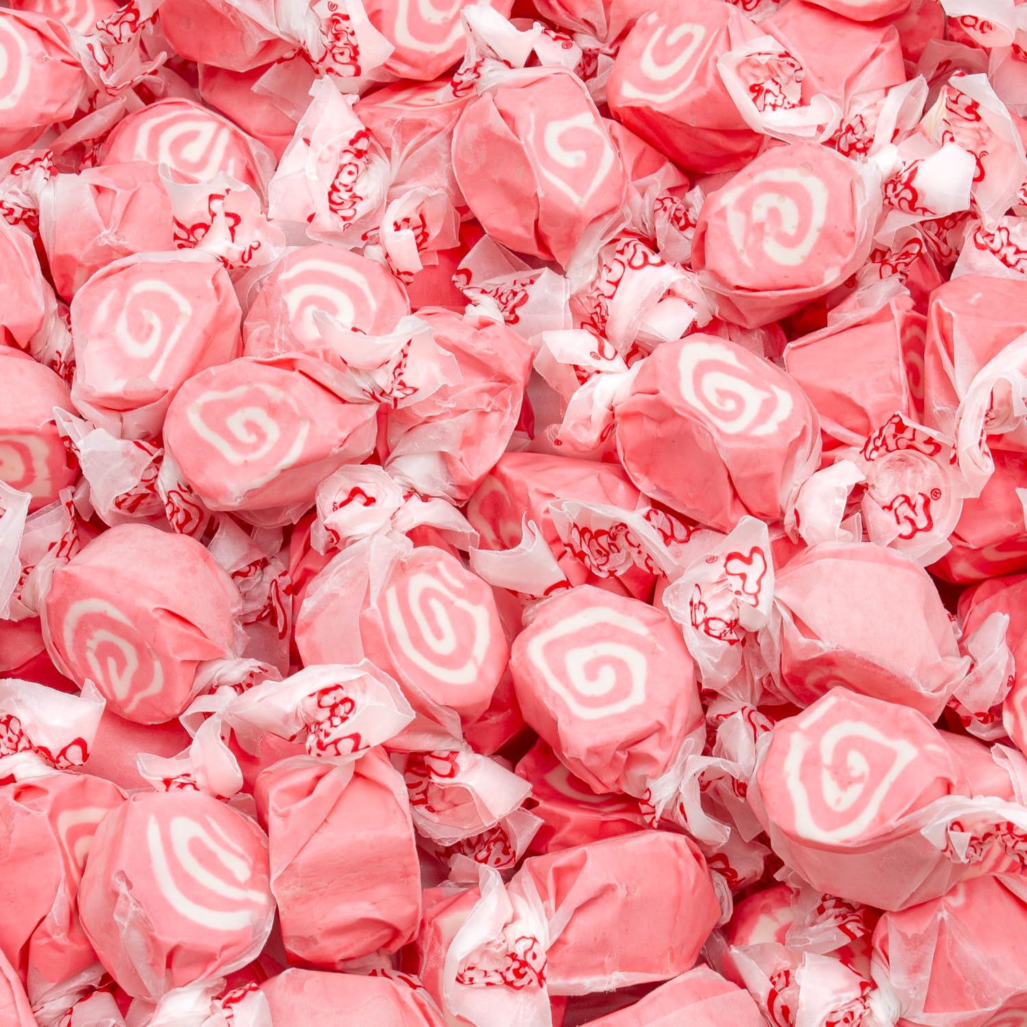 Donty-Tonty salt water taffy cinnamon swirl in a 1 lb bag delivers traditional texture and flavor.