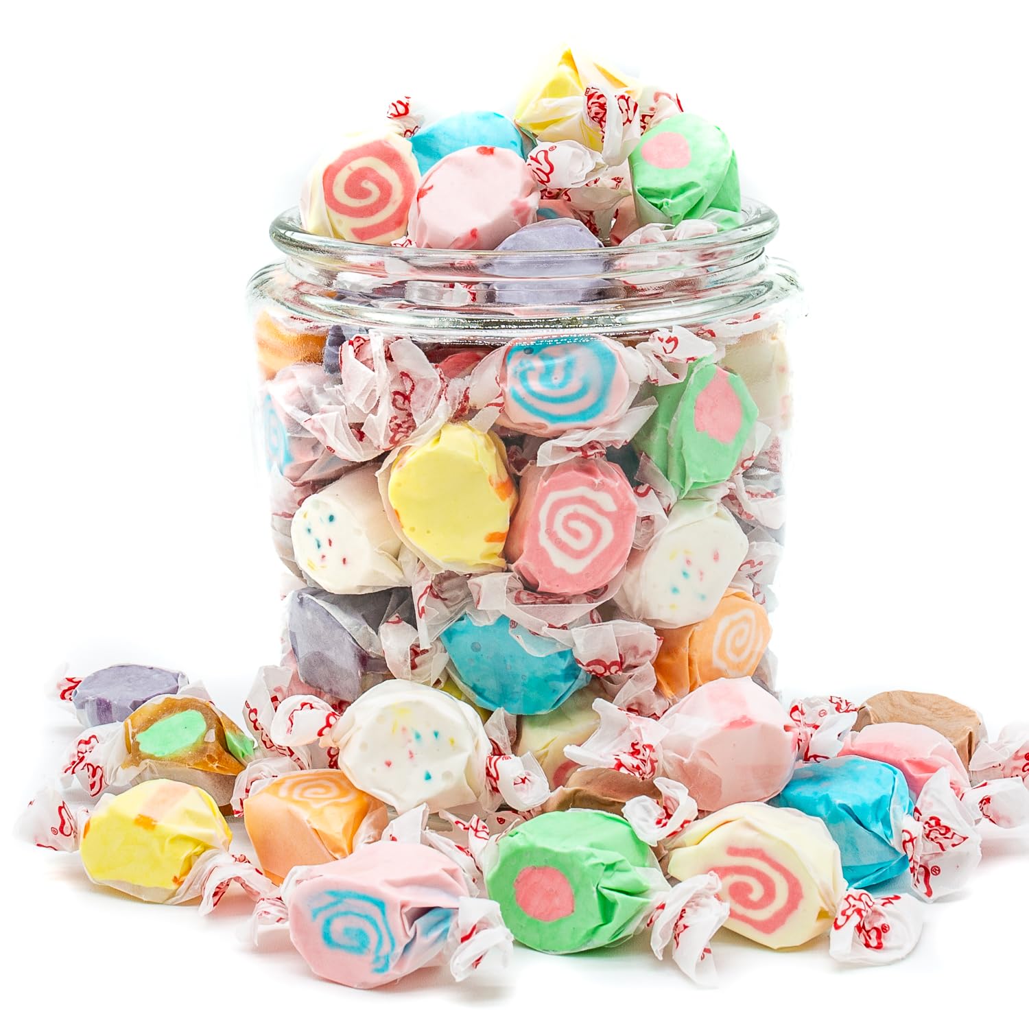 Donty-Tonty salt-water taffy clear packaging showing candy quality