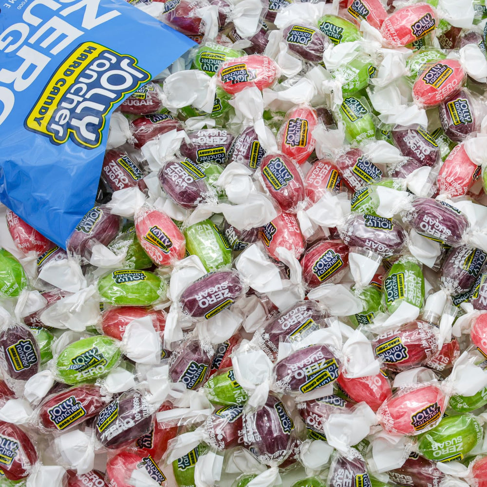 Donty-Tonty Sugar Free Jolly Ranchers apple-raspberry-flavors suggesting versatile picks for gatherings