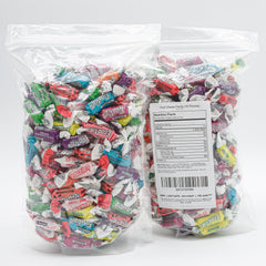 Clearly sealed packaging preserves freshness of Donty-Tonty taffy candy