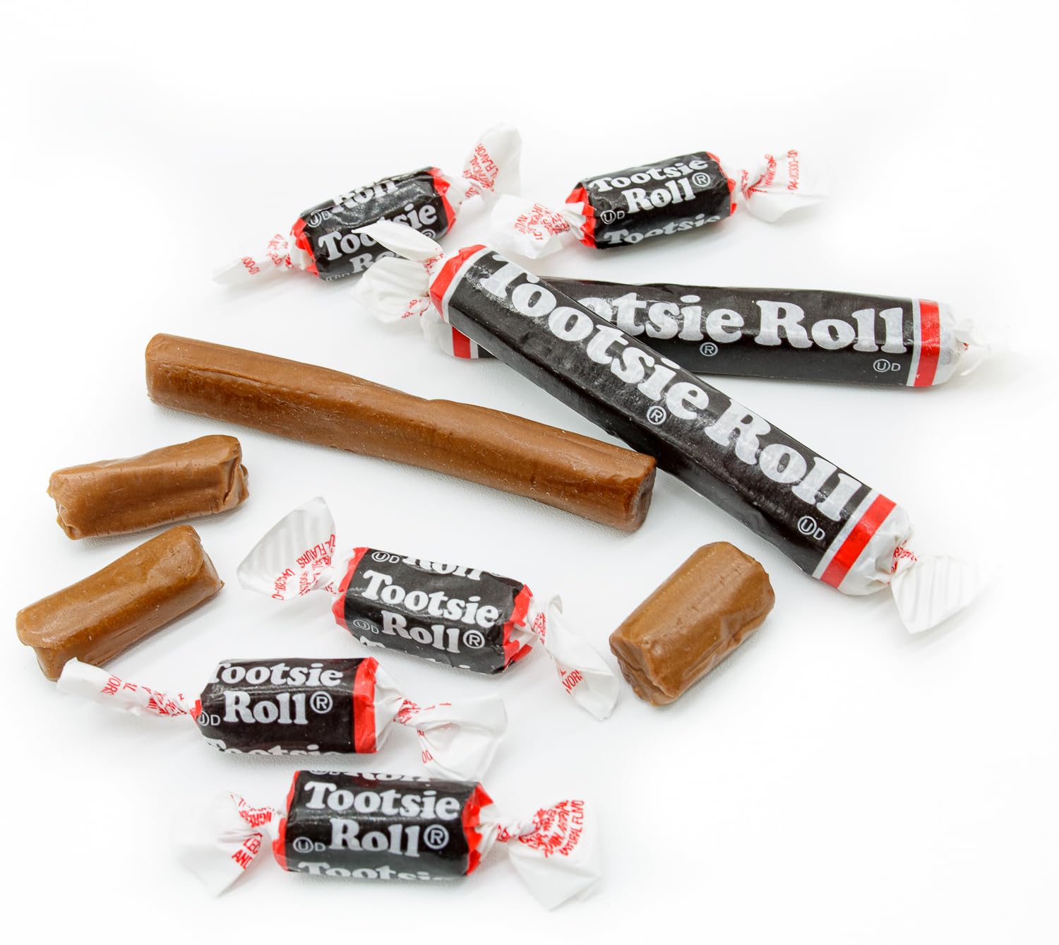 Donty-Tonty taffy in a clear packaging for visibility and freshness