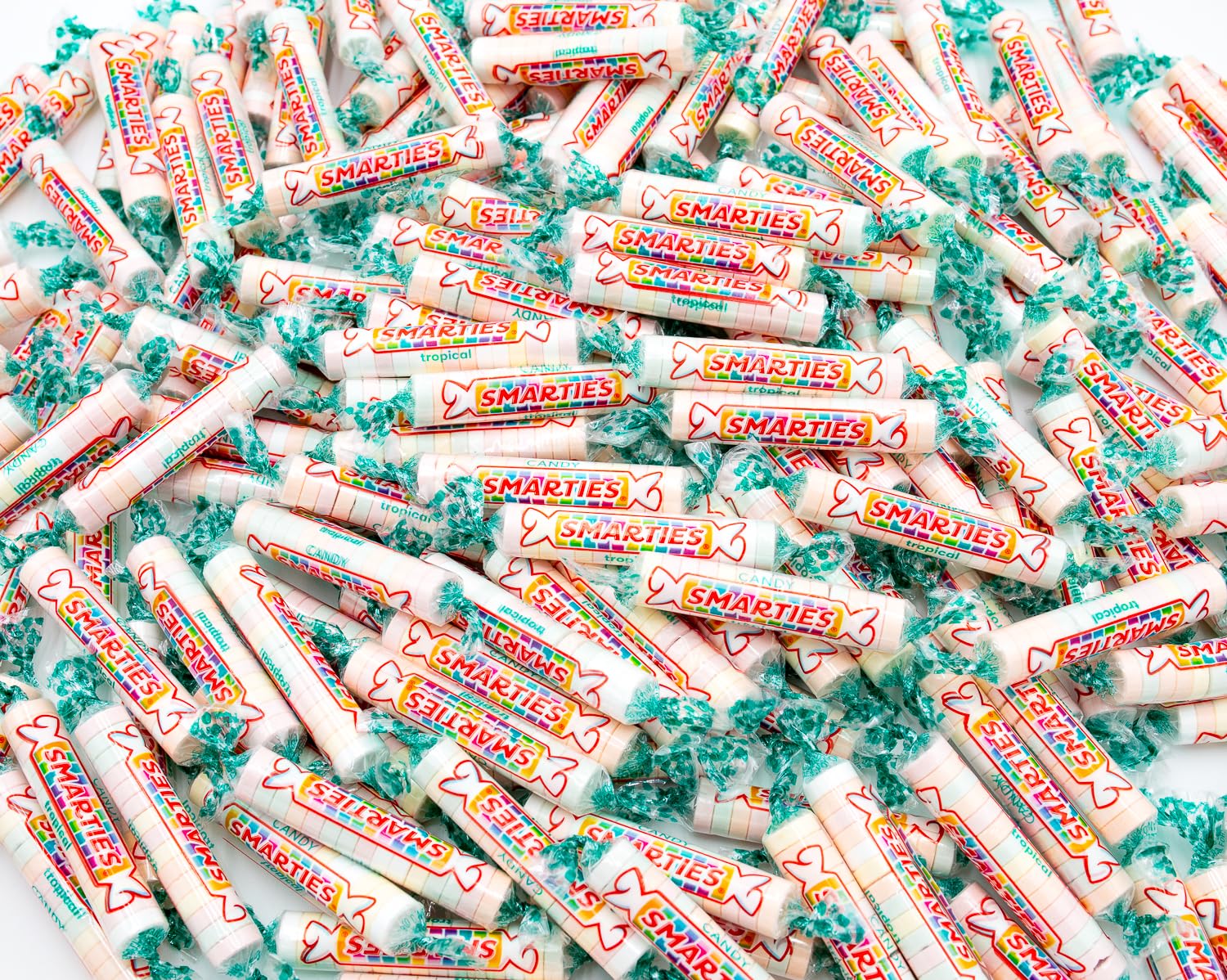 Donty-Tonty Tropical Candy Rolls front packaging for easy sharing at events.