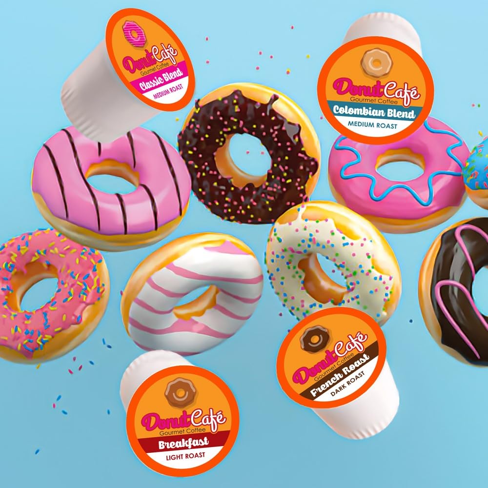 Donut Café Keurig-compatible single-serve pods for quick mornings