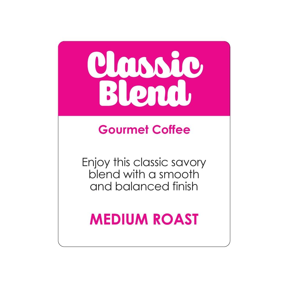Donut Café Non-GMO, gluten-free badge on packaging for health-conscious shoppers.