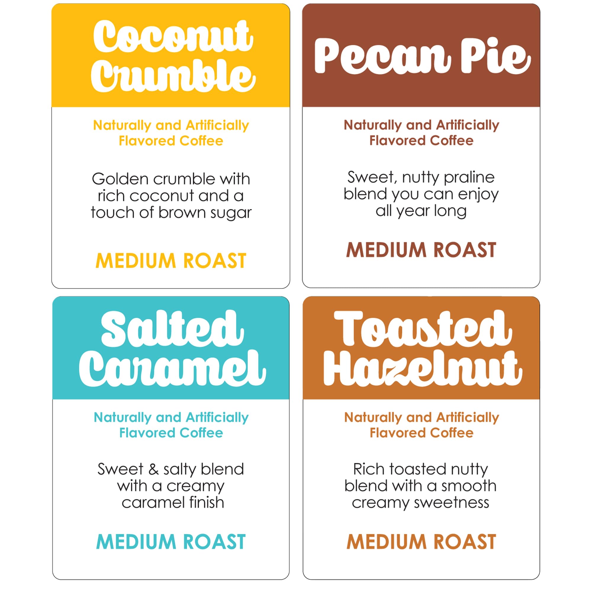 Donut Café salted caramel pods offer indulgent sweetness in every brew