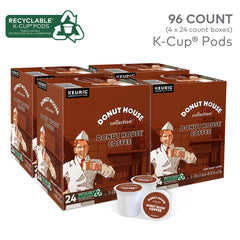 Donut House Collection light roast K-Cups for a milder, balanced start to the day