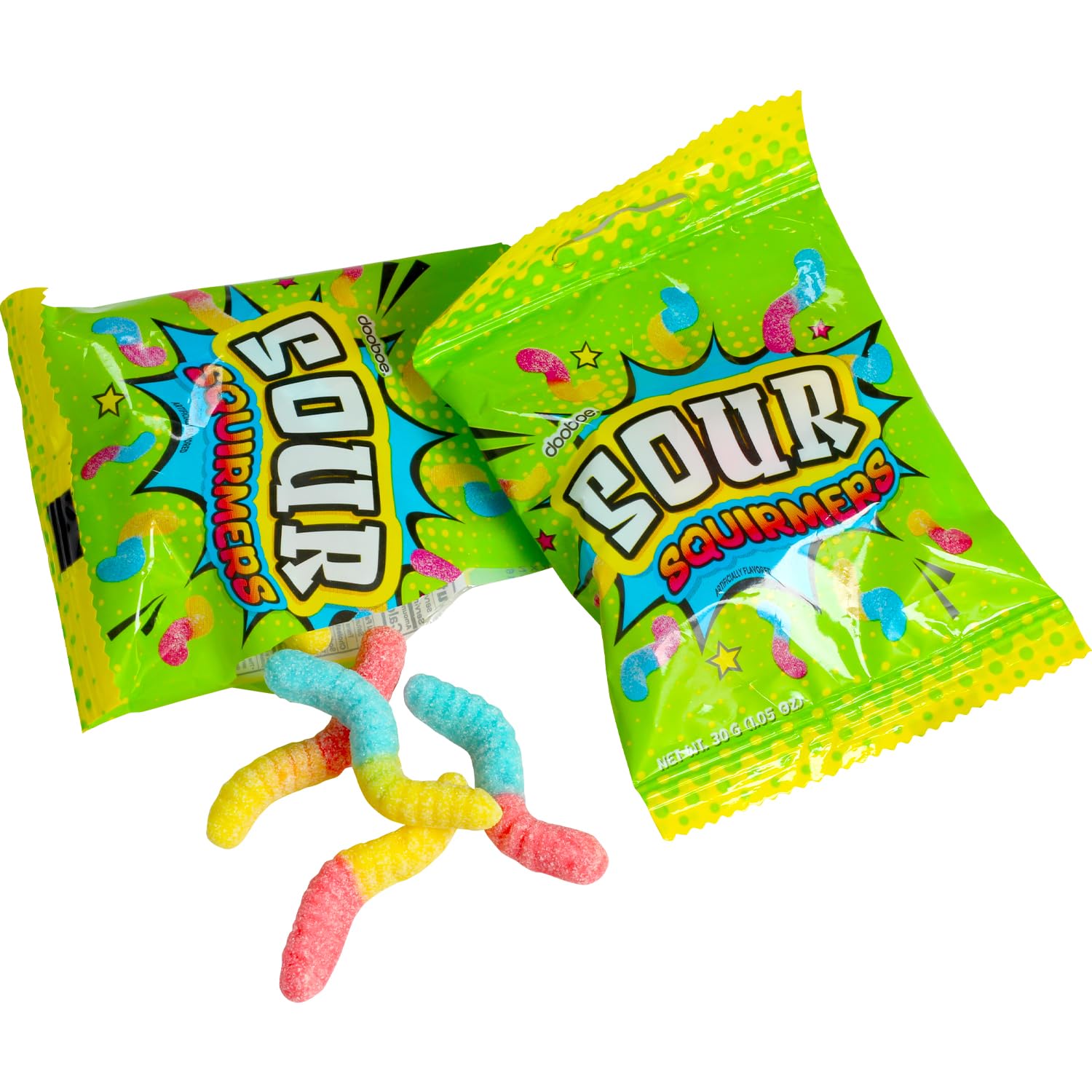 Dooboe Classroom Rewards Sour Worms encourage positive moments with tasty, shareable treats.