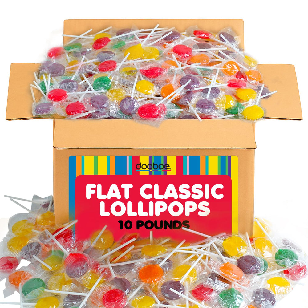 Dooboe Easter Lollipops bulk pack with rainbow colors for classroom rewards.