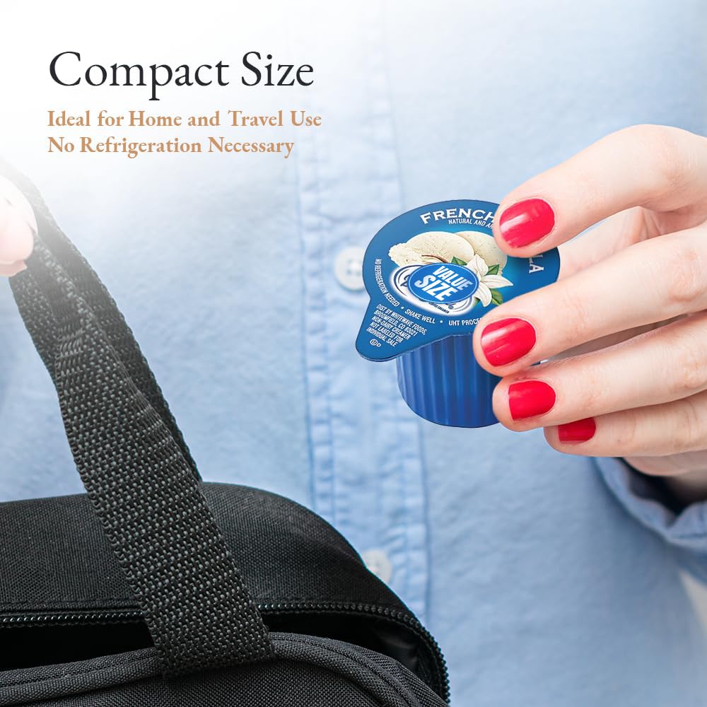 Doomi half-and-half-inspired creamer for lighter, creamier coffee.