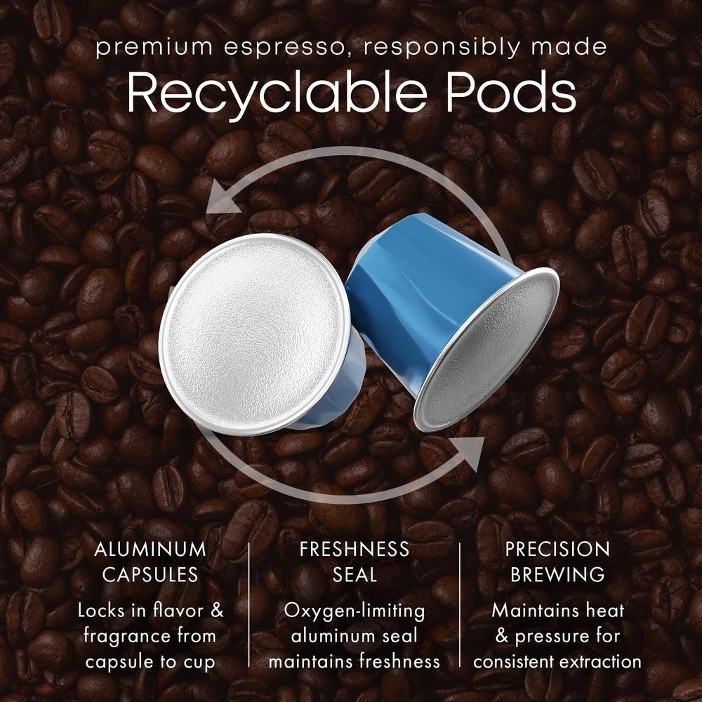 Doomi Prince Caffe Original Line compatibility for Nespresso machines.