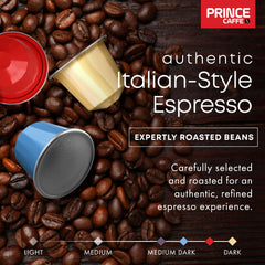 Doomi Prince Caffe Premium pod shot highlighting smooth body.