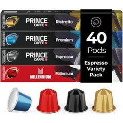 Doomi Prince Caffe ristretto pod brew with rich crema.