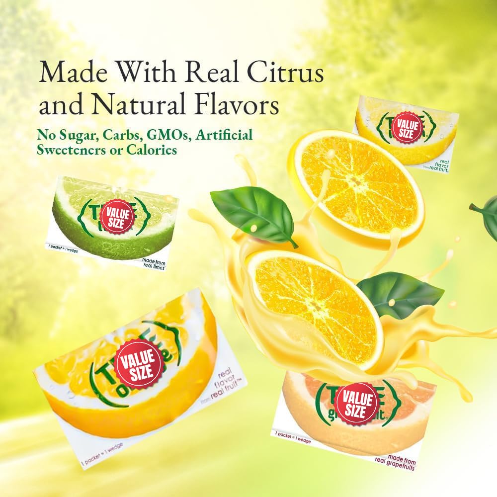 Doomi Truae Grapefruit packet offers fresh grapefruit taste in beverages
