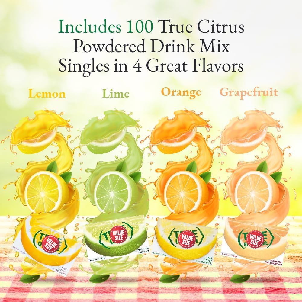 Doomi Truae Orange packet delivers sunny orange flavor for tea or water