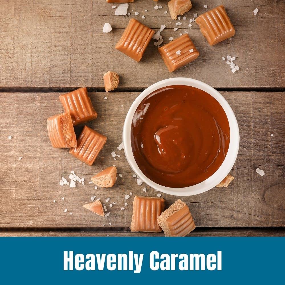 Grounds being poured from Heavenly Caramel Ground for a smooth brew
