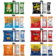Doritos Nacho Cheese 1oz bag ready for lunchboxes