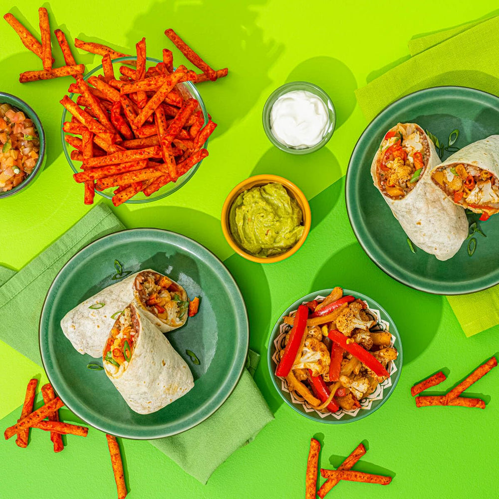 Doritos party-ready snack collection ready for sharing and dipping.
