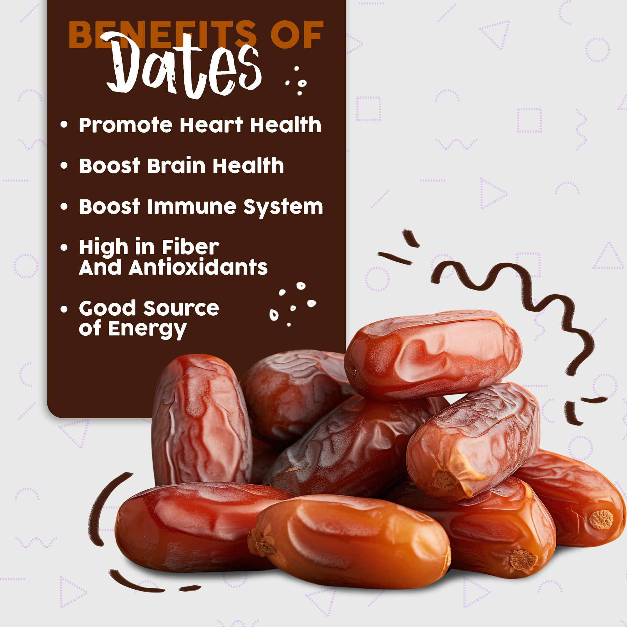 Dorrel chocolate covered dates ready for a quick energy-boost snack.