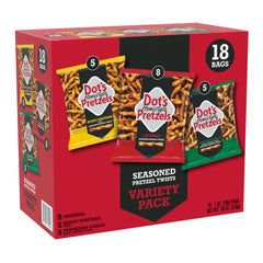 Dot's Homestyle Pretzels Original bag, ideal lunchbox snack and on-the-go bite