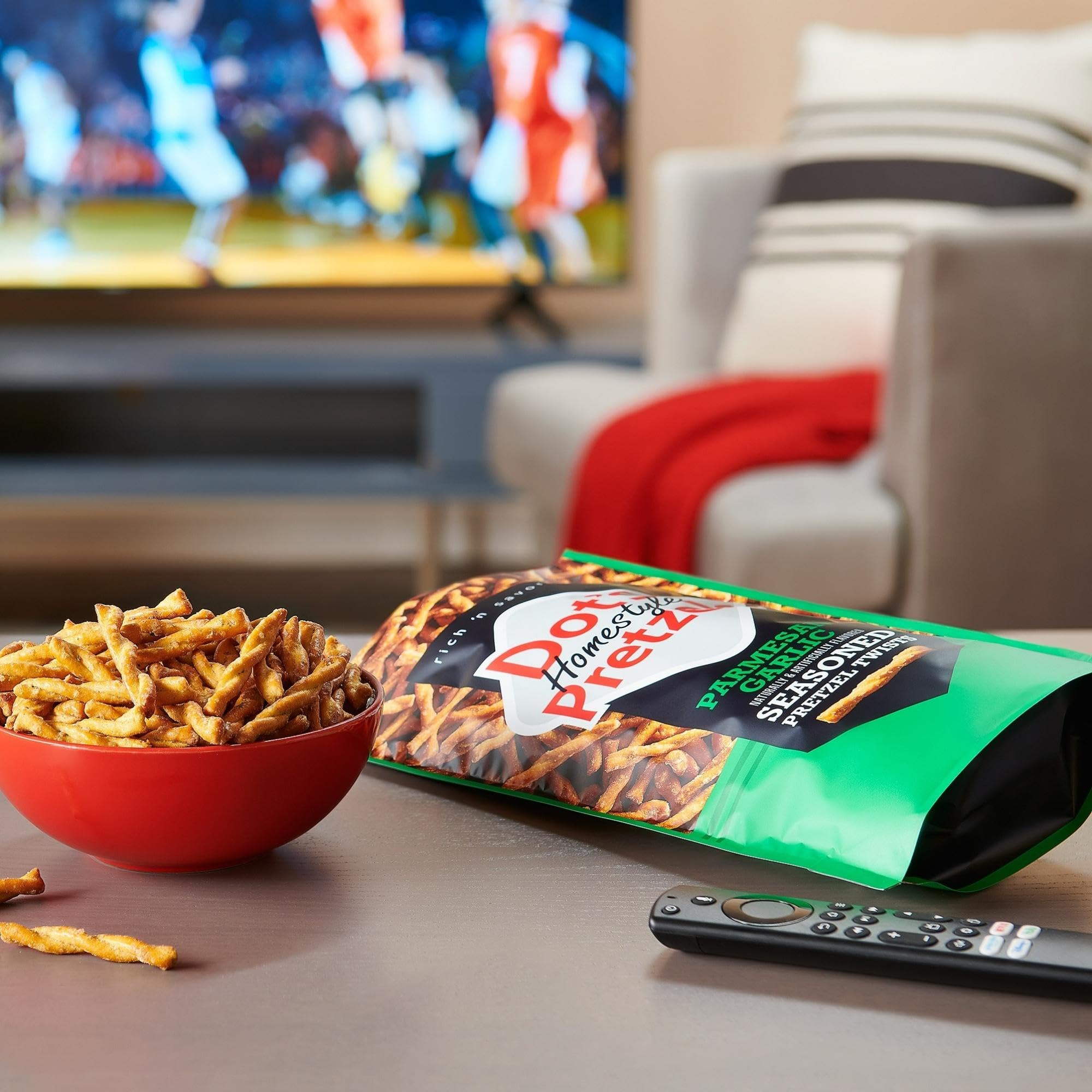 Dot's Pretzels crumbled to coat fish or chicken for extra crunch.