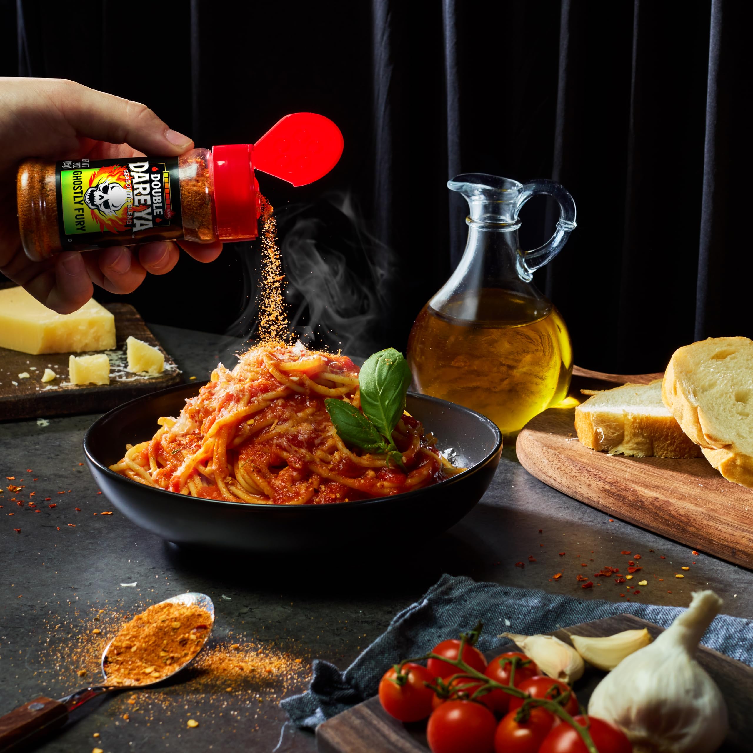 Double Dare Ya Ghostly Fury pizza topping for zippy flavor boost