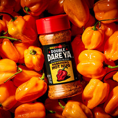 Double Dare Ya Habanero Hot Hug mac and cheese with savory heat.