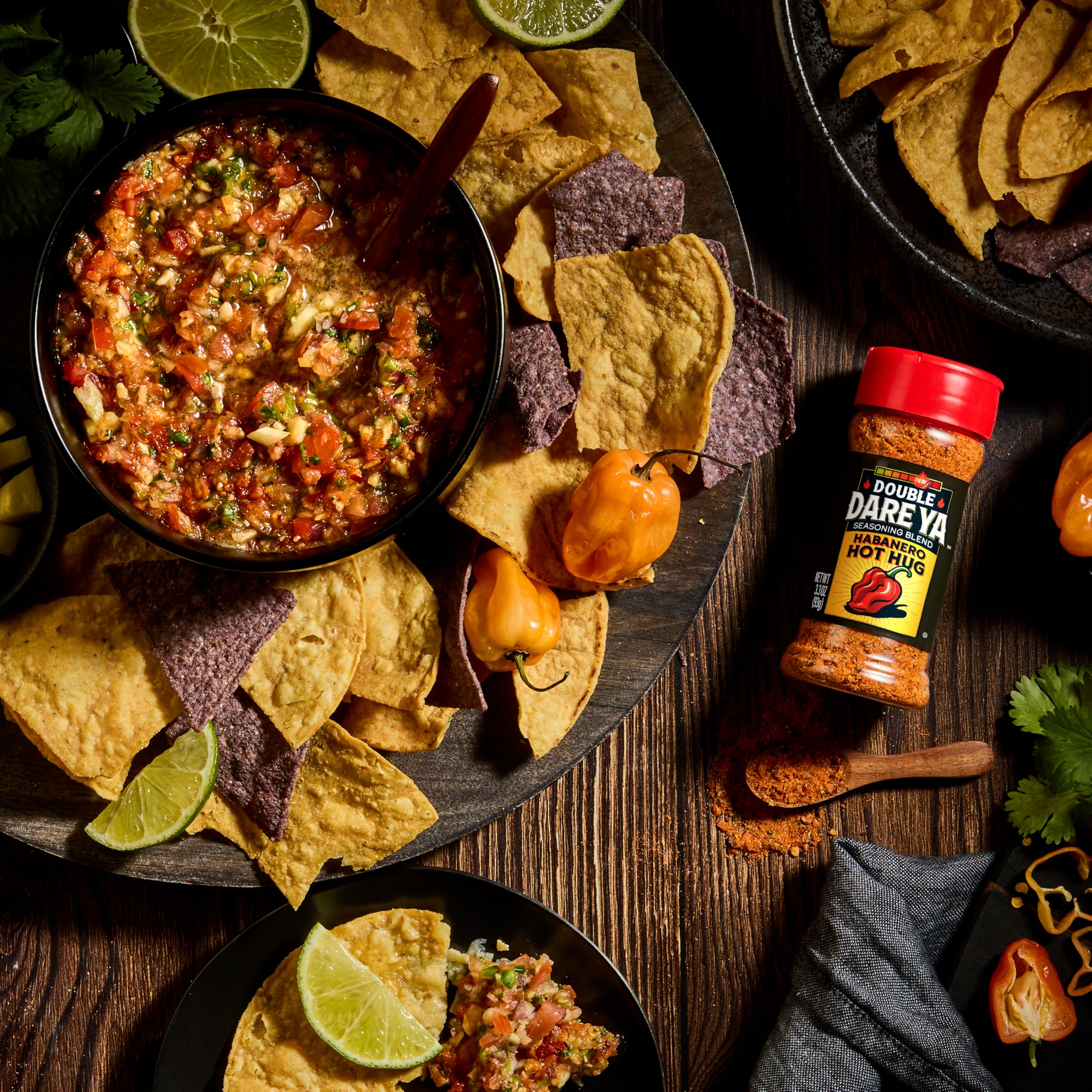 Double Dare Ya Habanero Hot Hug popcorn delivers crisp, spicy flavor.