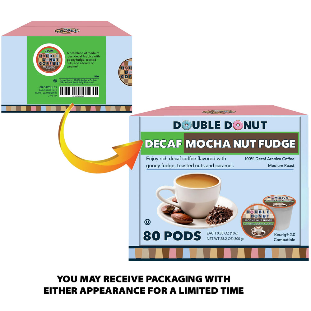 Bulk 80-pod pack from Double Donut Coffee for offices.