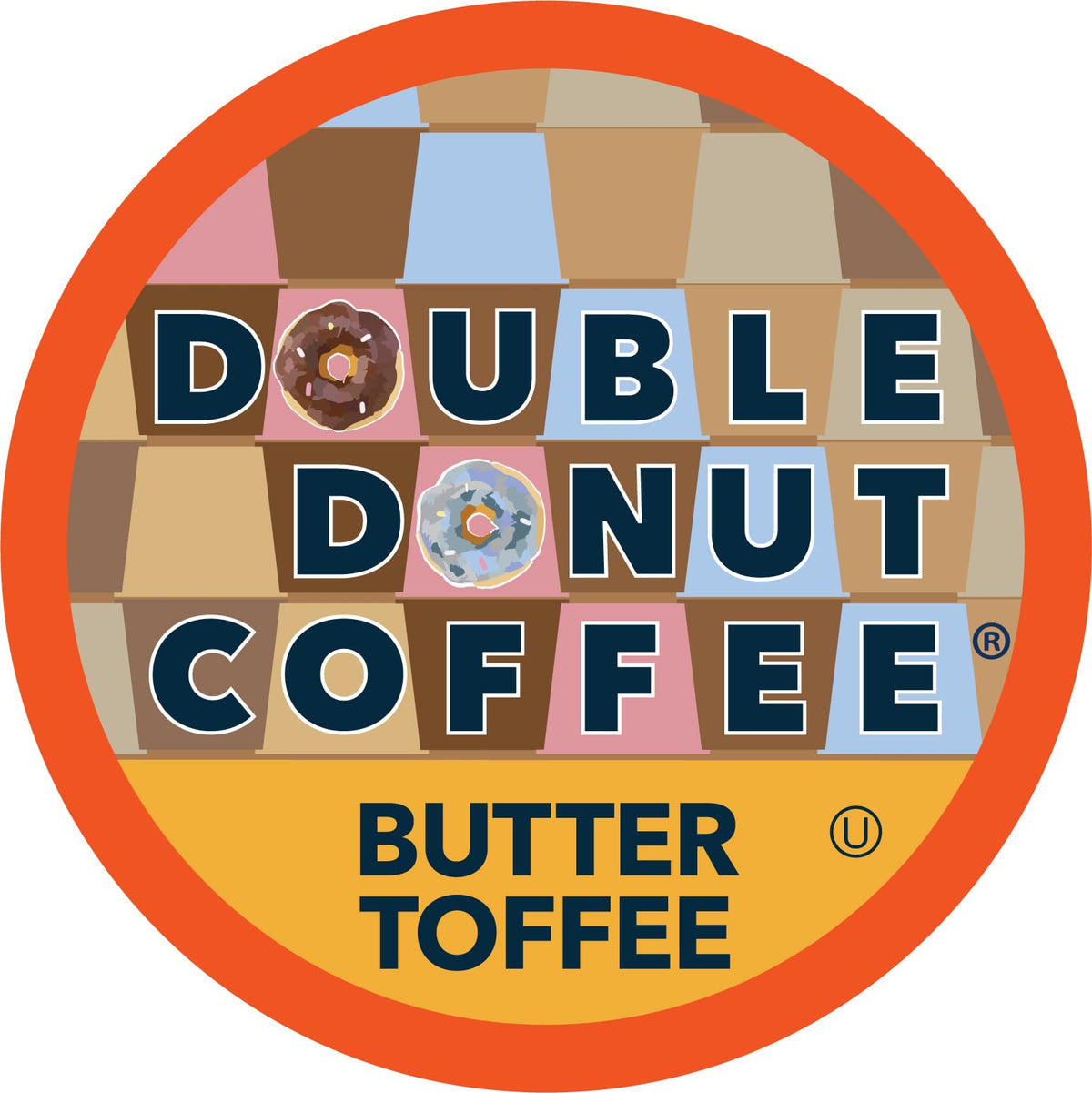 Double Donut Butter Toffee Pod delivers rich flavor in a quick brew.