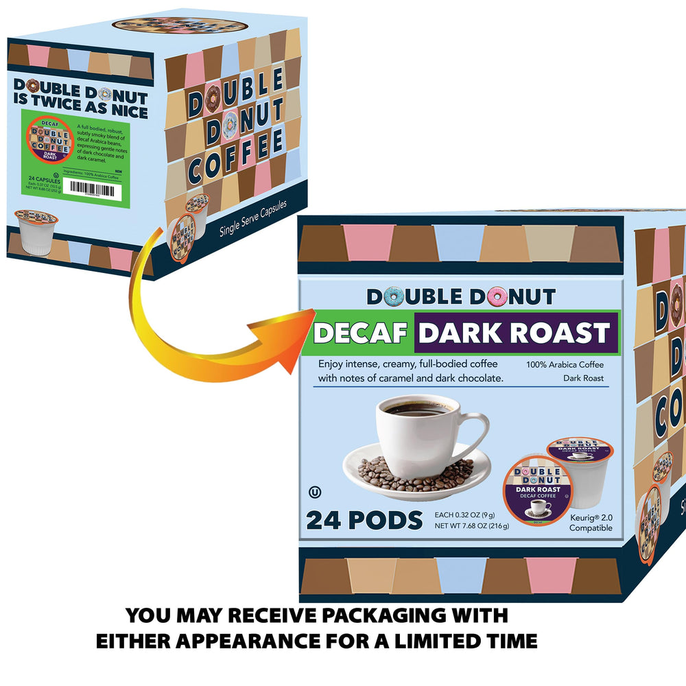 Double Donut aroma highlights caramel and dark chocolate