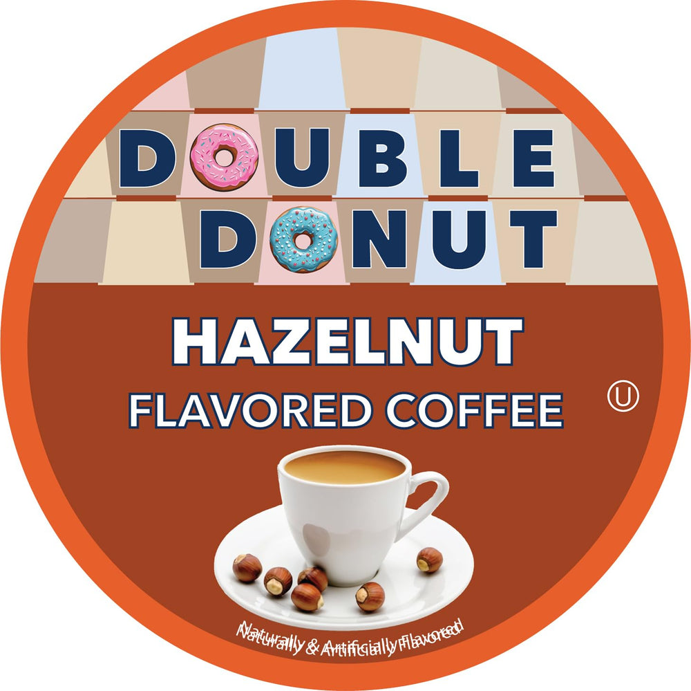 Double Donut Hazelnut pod close-up highlighting nutty aroma potential.