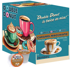 Double Donut Keurig-compatible pod ready for single-serve brewers
