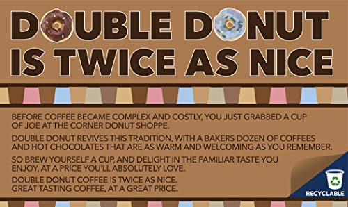 Cozy evening ritual with Double Donut decaf coffee in a warm setting.