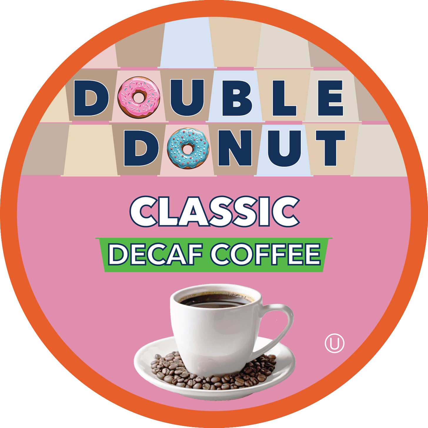 Double Donut Keurig-compatible pods ideal for home and office use