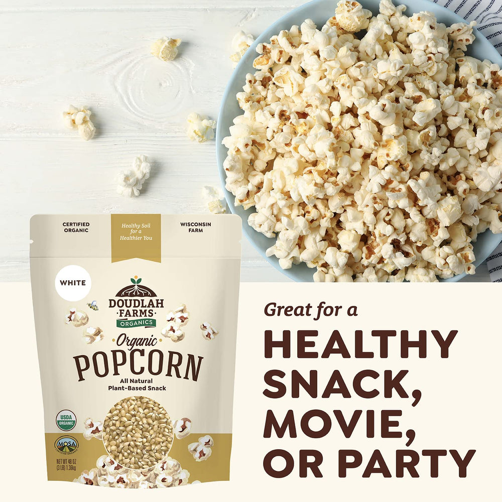 Certified Organic label on Doudlah Farms packaging