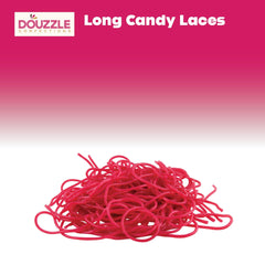 DOUzzle candy ropes shoe strings strawberry flavored – fun treat for gifting and classroom events.