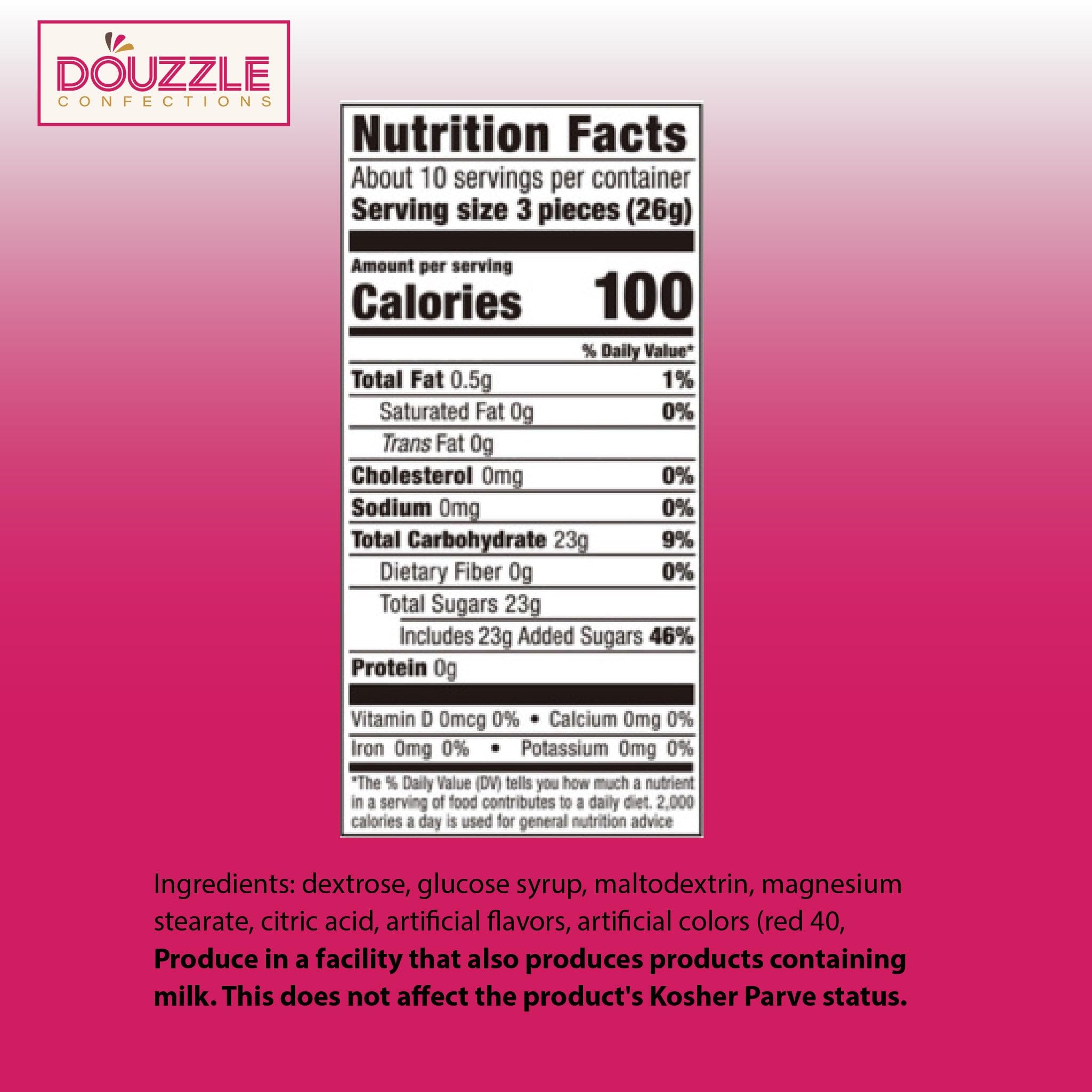 DOUzzle edible bricks Building Blox add fun texture to cakes and party favors.