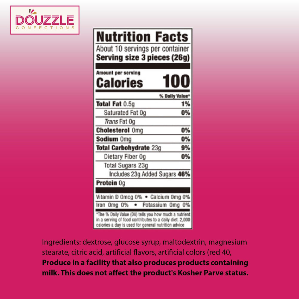 DOUzzle edible bricks Building Blox add fun texture to cakes and party favors.