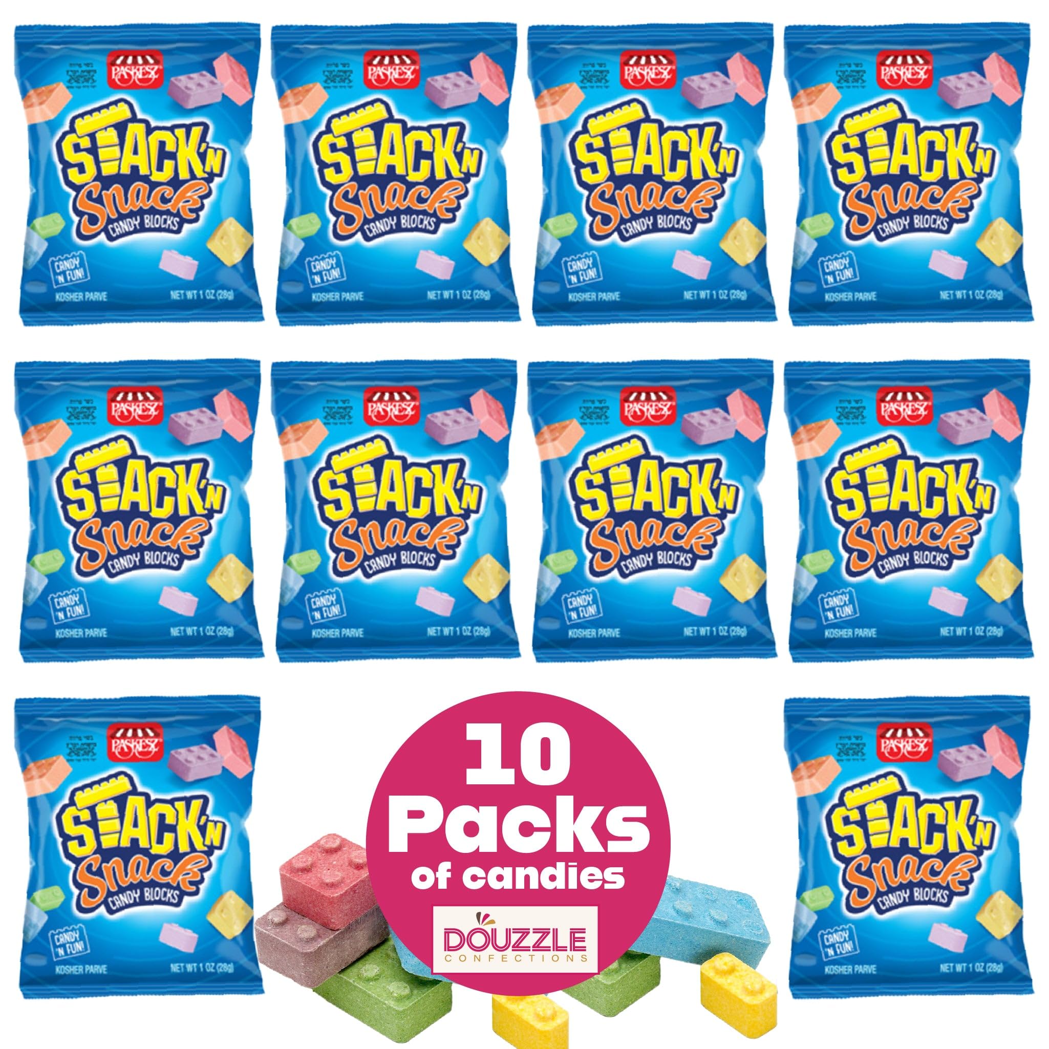 DOUzzle individually wrapped party favors Kosher, perfect for gifting and sharing.