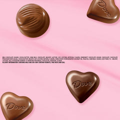 DOVE milk chocolate caramel truffles provide creamy, indulgent bites.