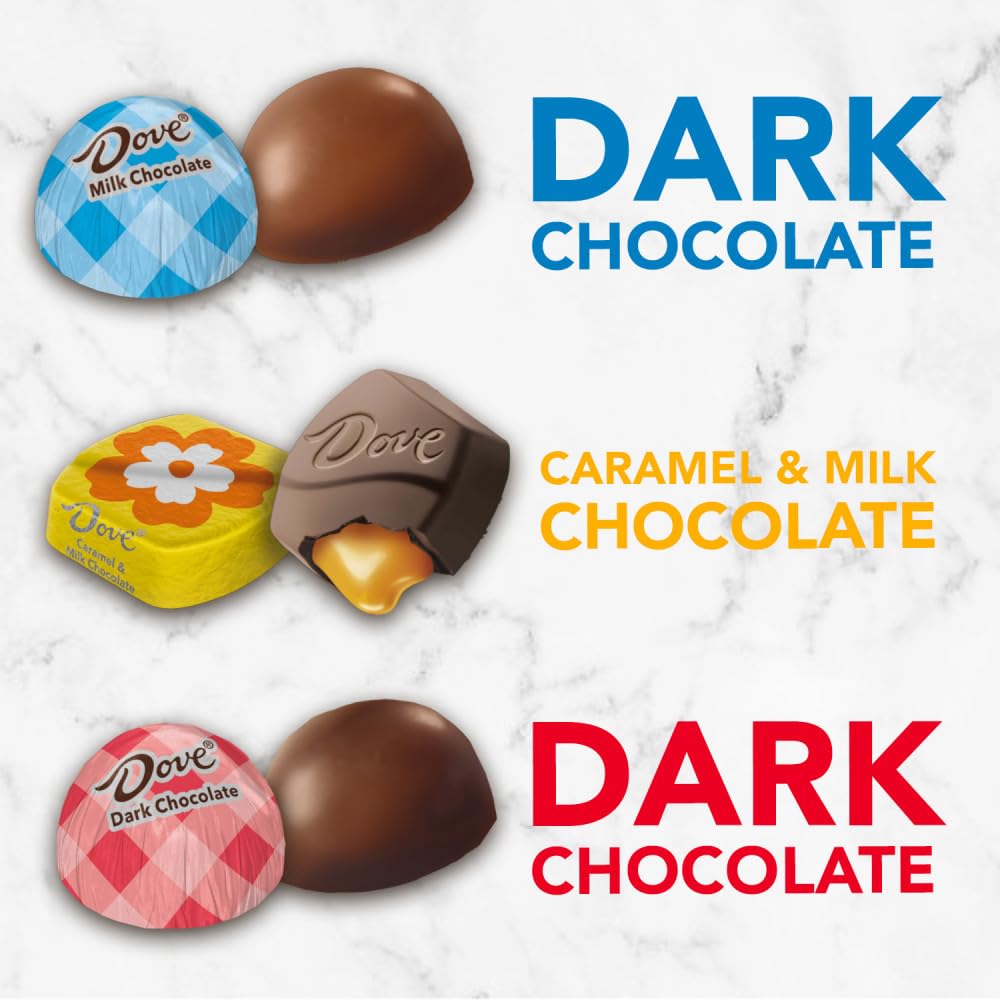 Dove Promises milk chocolate eggs for snacking