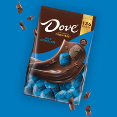 Silky milk chocolate texture close up