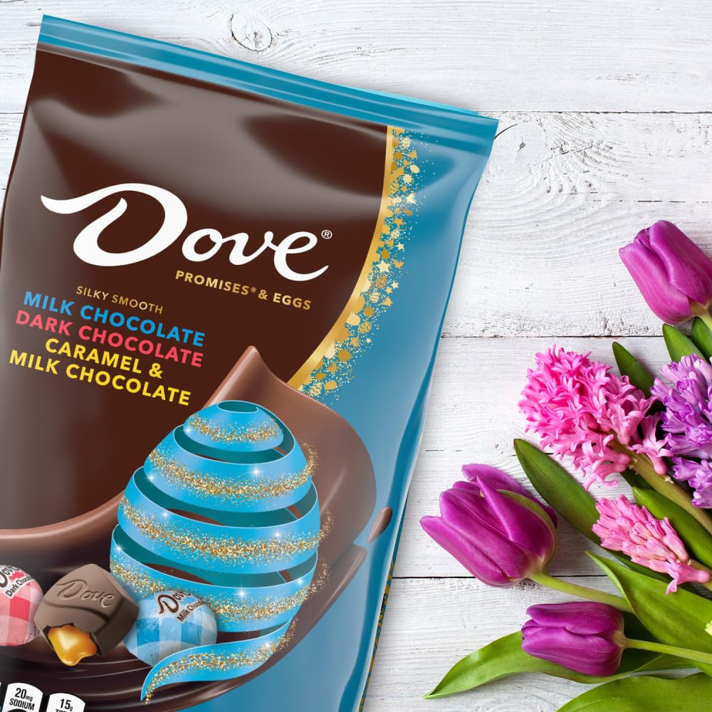 Dove Promises office candy in a desk drawer display