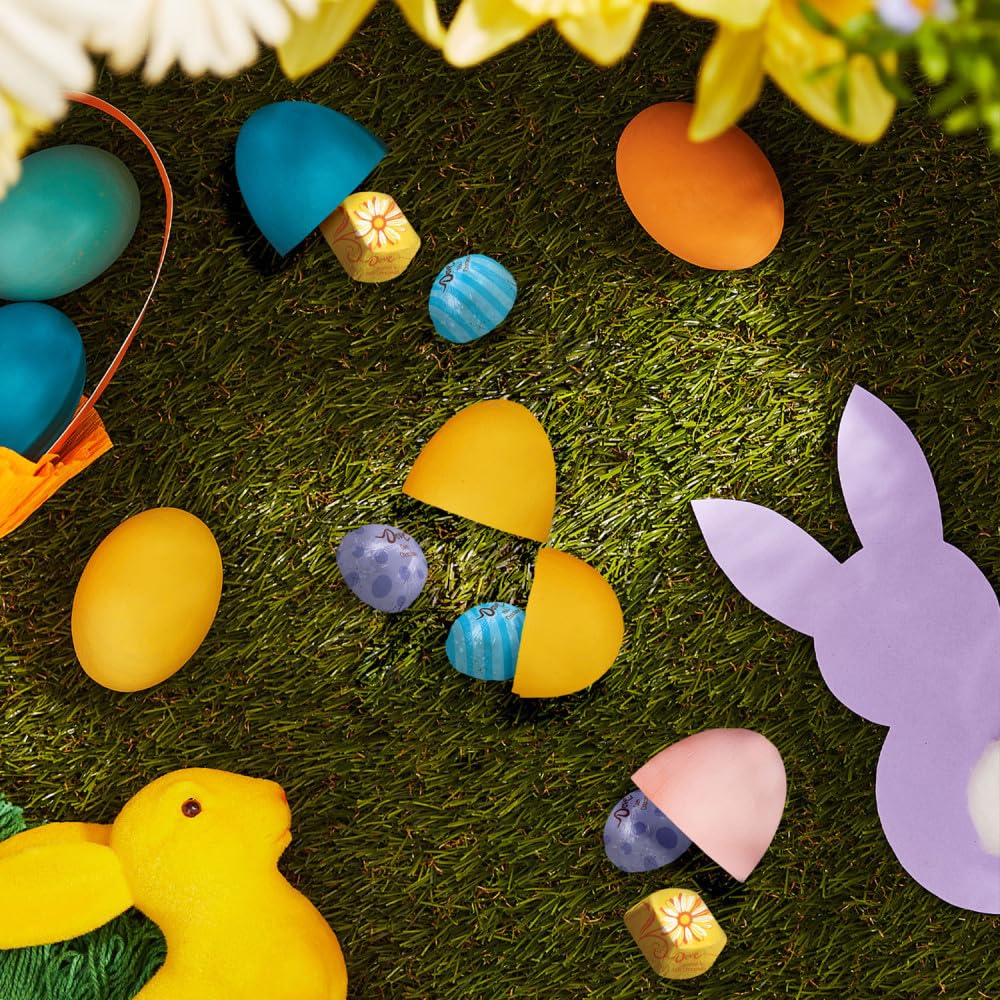 Dove Promises springtime party favor in pastel foil