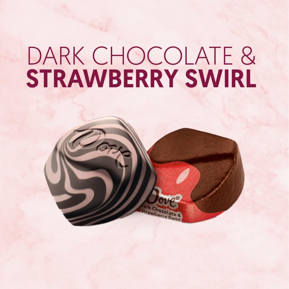 Dove Silky Smooth Chocolate close-up highlights rich texture and melt.