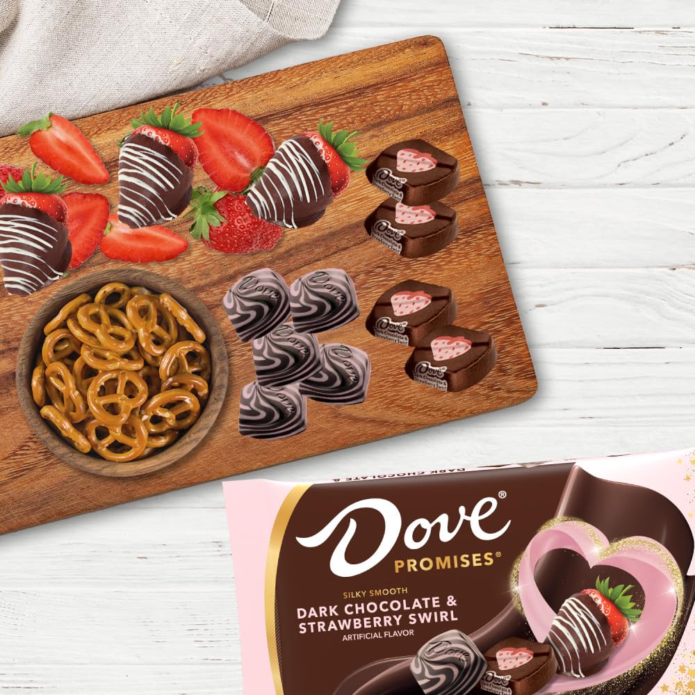 Dove bag on table ready for gifting or mindful indulgence.