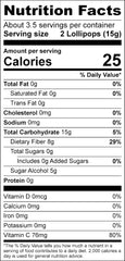 Dr. John's Candies packaging emphasizes low calories for mindful daily treats.